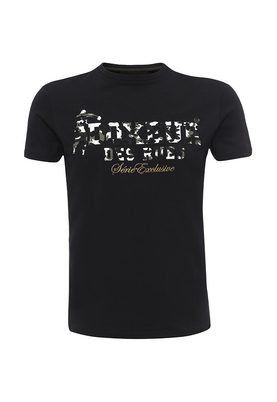 Boxeur Des Rues  RNECK SS T-SHIRT WITH FRONT CAMOU LOGO