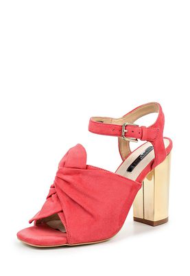 LOST INK  MERCY BOW FRONT HEELED SANDAL