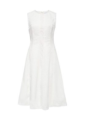 LOST INK  HERMIONE LACE INSERT DRESS